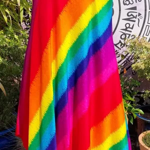 Rainbow Umbrella Dress Front View