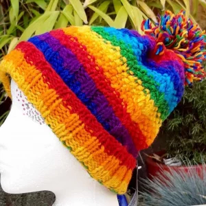 Rainbow hats