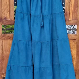 Courdroy skirt teal