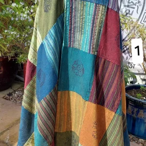 patchwork wrap skirt 1