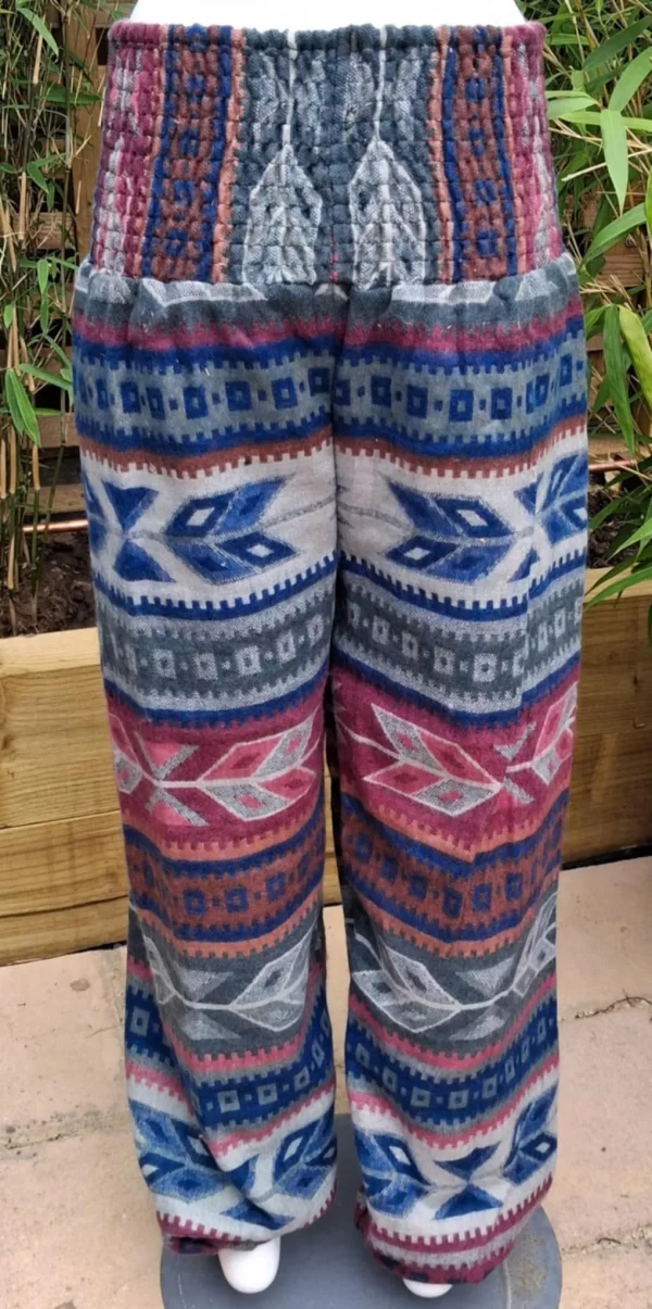 Aztec blanket trousers - Image 9