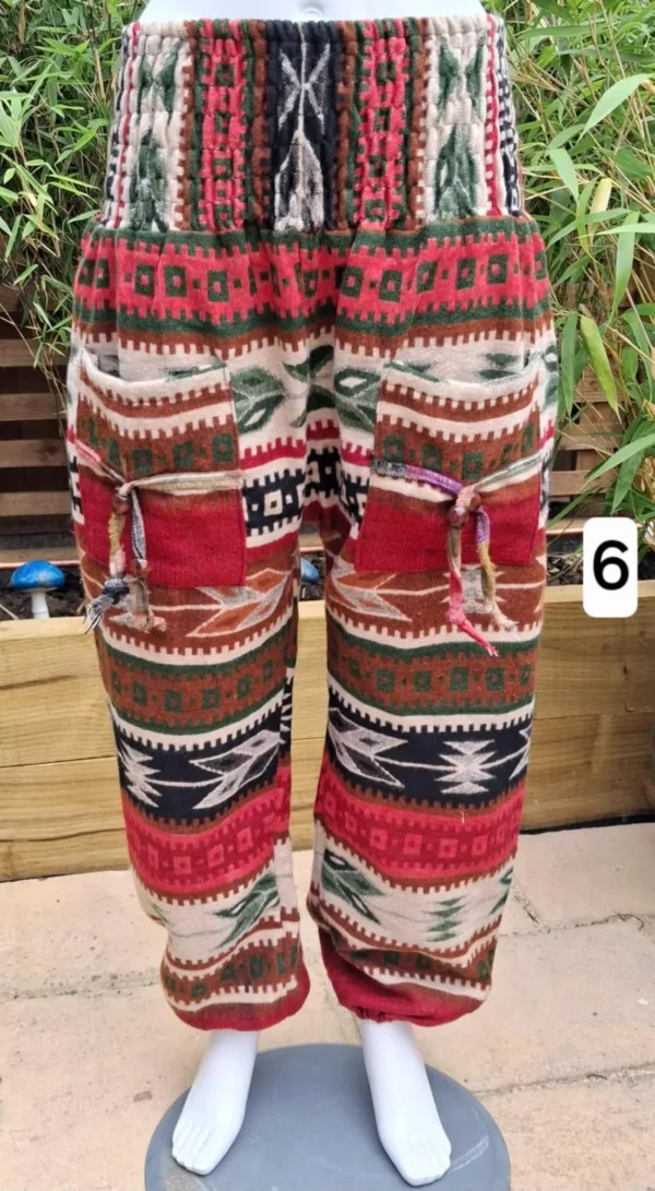 Aztec blanket trousers 6