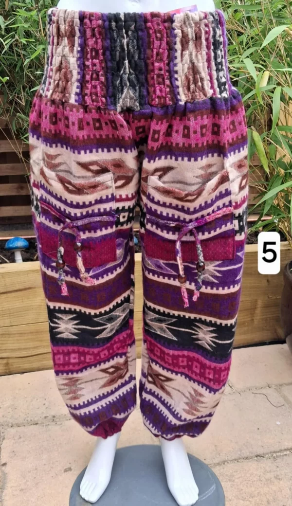 Aztec blanket trousers 5