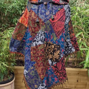 patchwork poncho