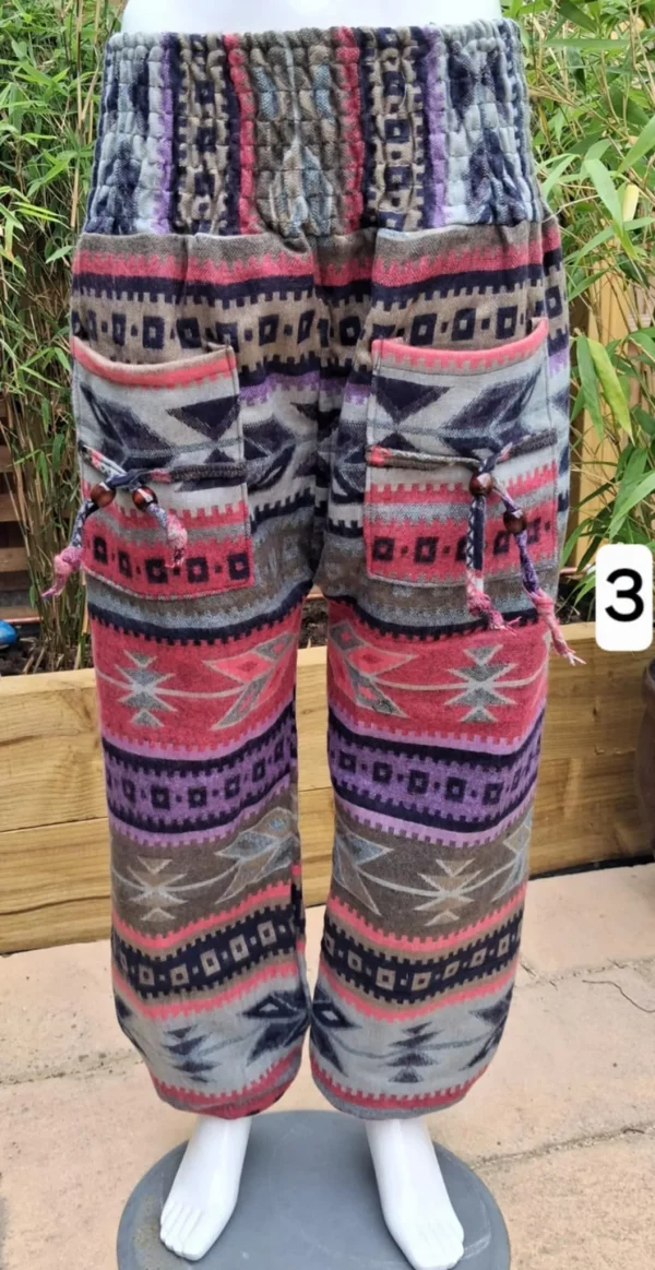 Aztec blanket trousers 3