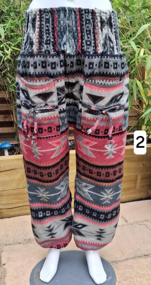 Aztec blanket trousers 2