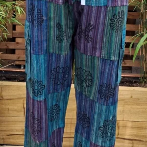 patchwork hippy trousers