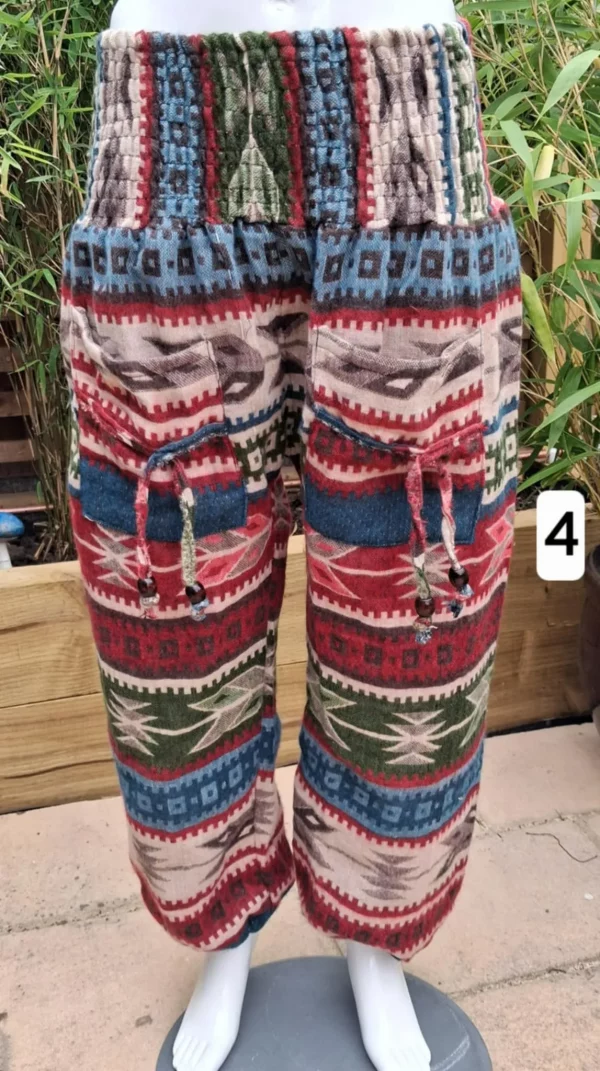 Aztec blanket trousers 4