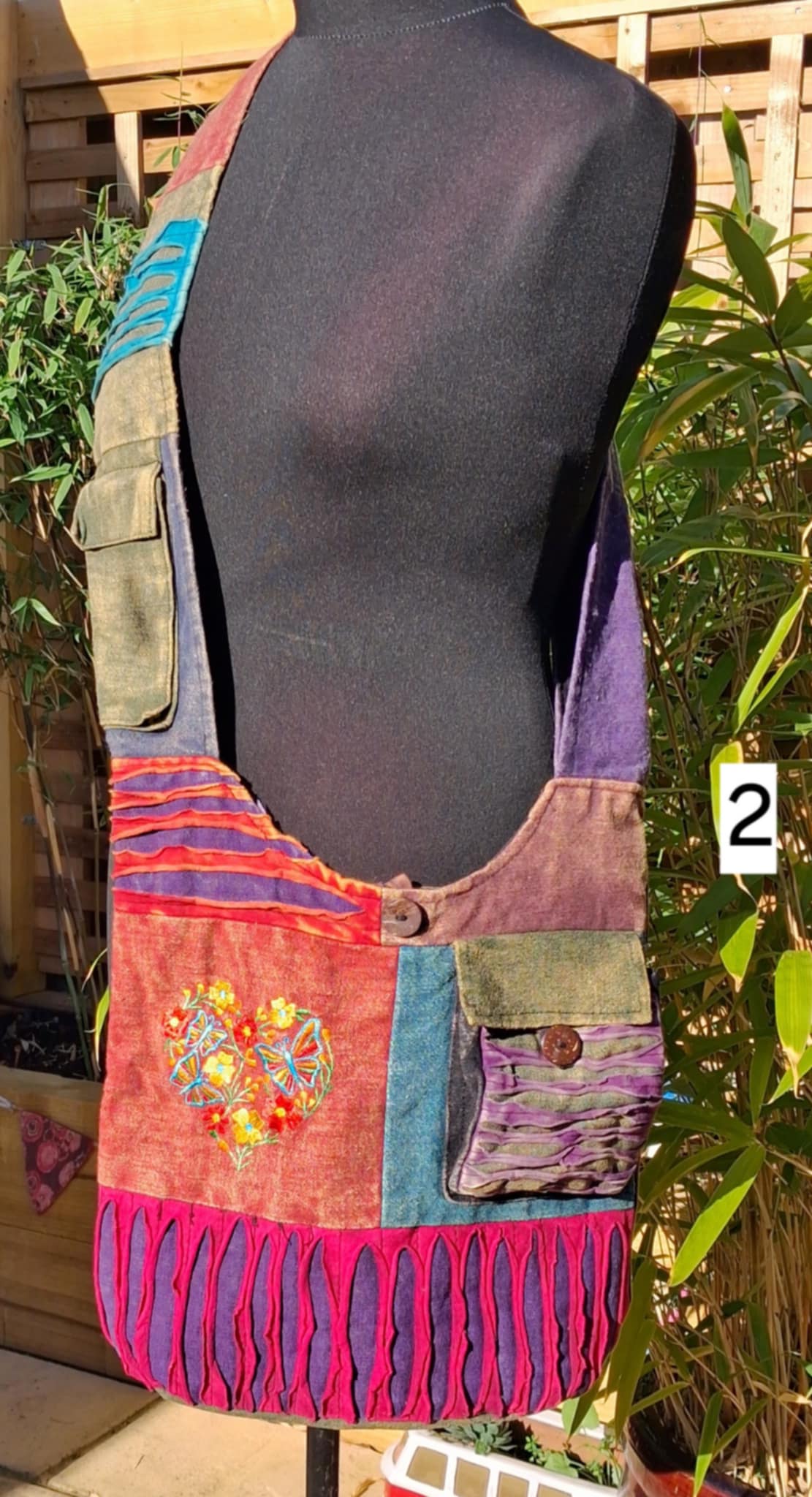 heart hippy bag style 2