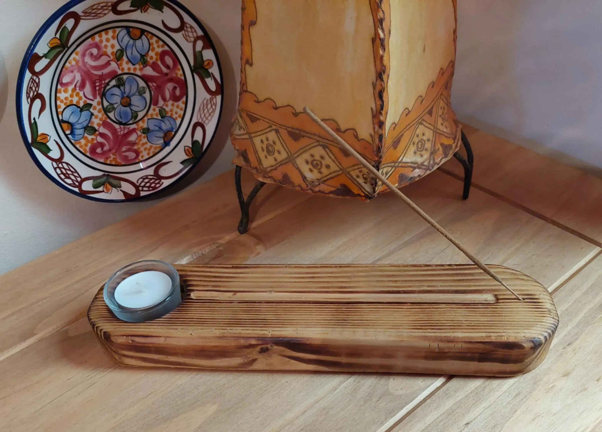 incense and candle holder 1