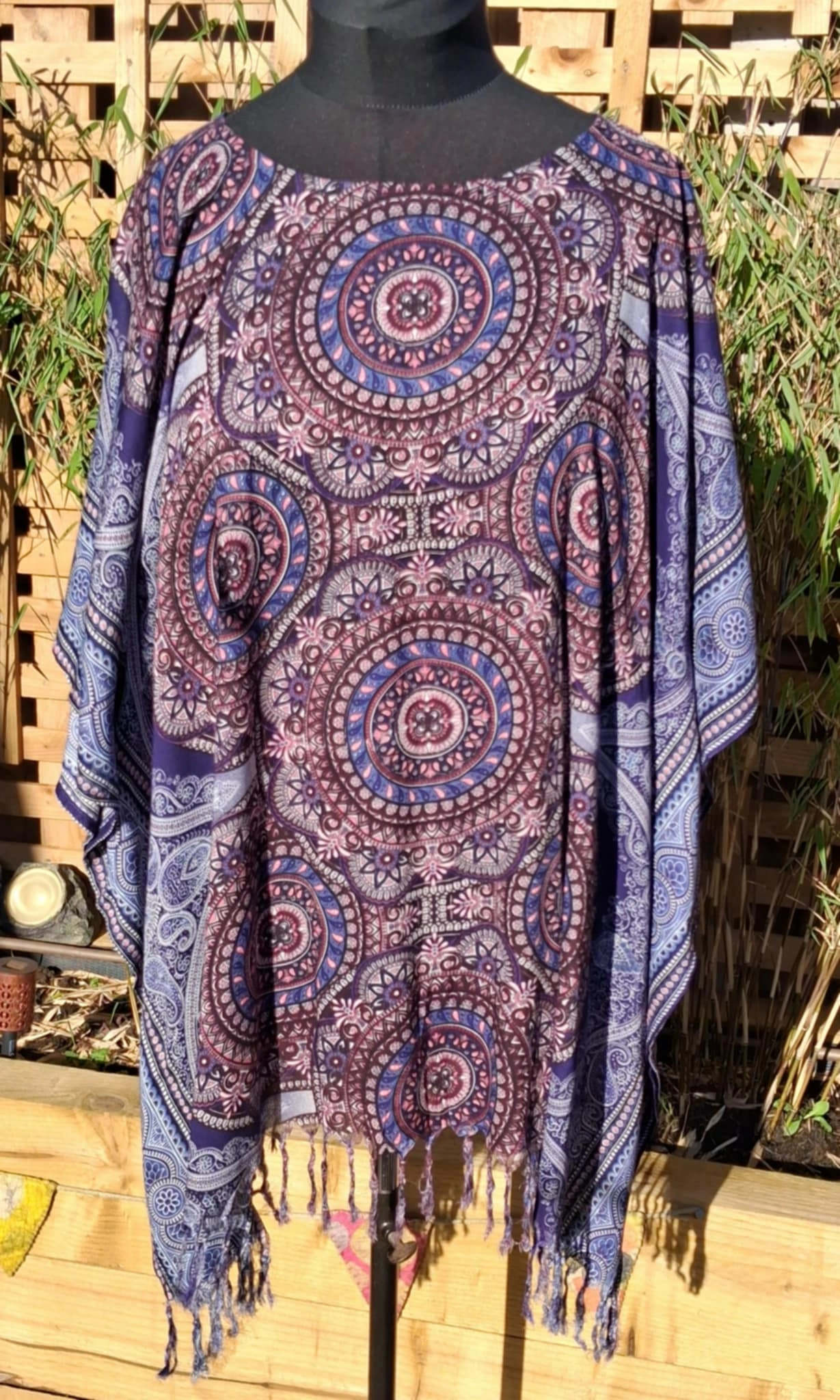 mandala kaftan top