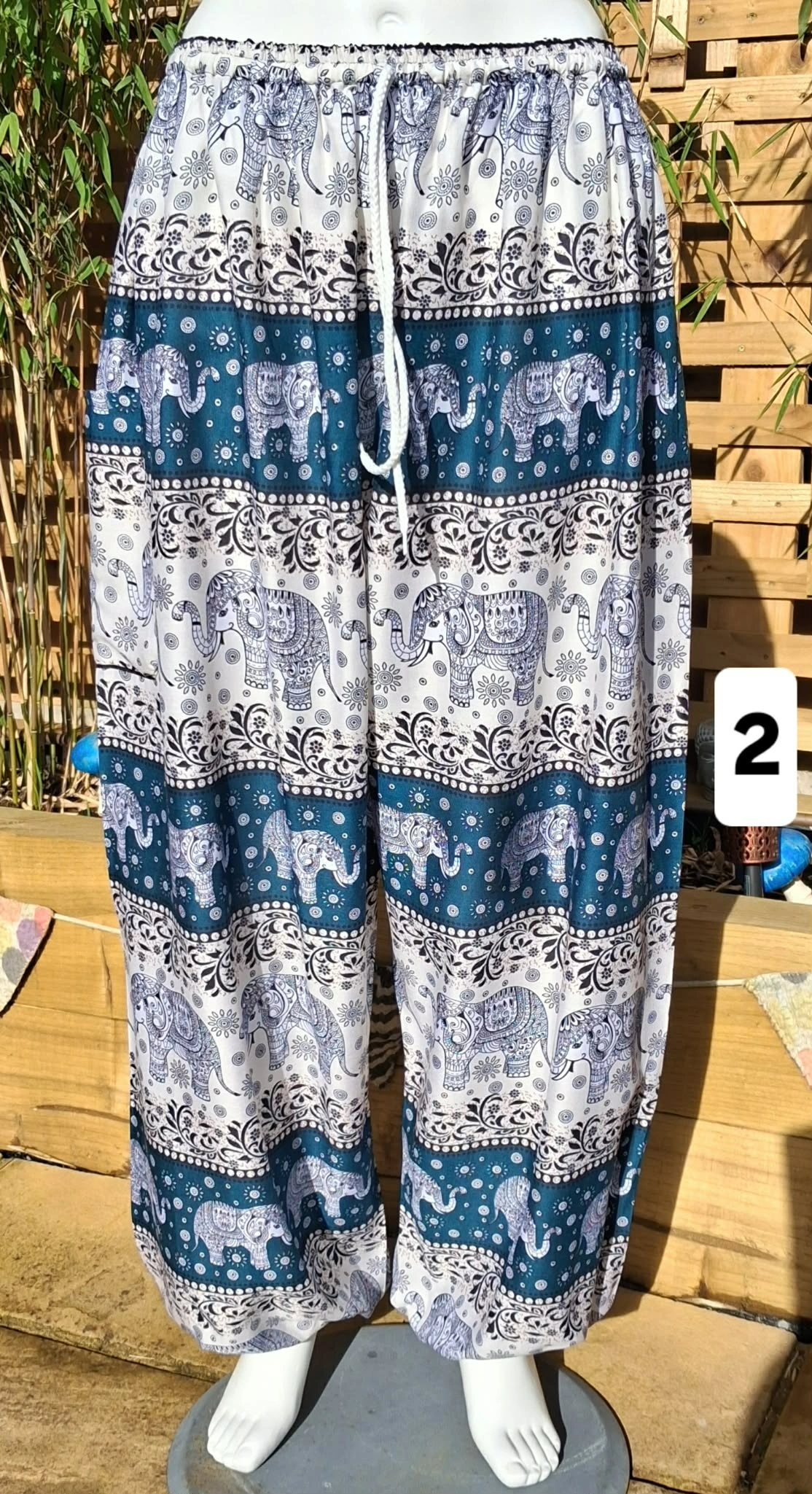 curvy harem trousers style 2