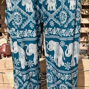 elephant trousers green (pre-loved)