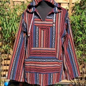 stripey baja hoodie [pre-loved]