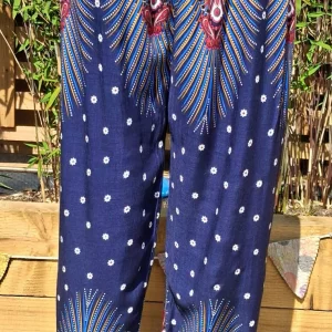 patterned trousers (pre-loved)