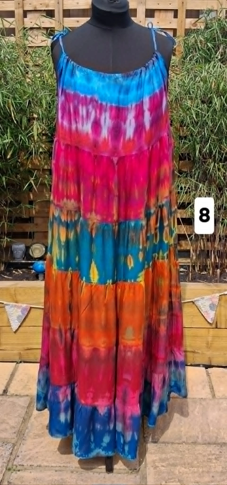 tie dye maxi dresses style 8