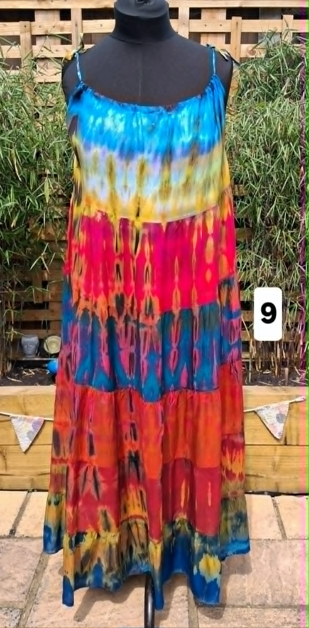 tie dye maxi dresses style 9