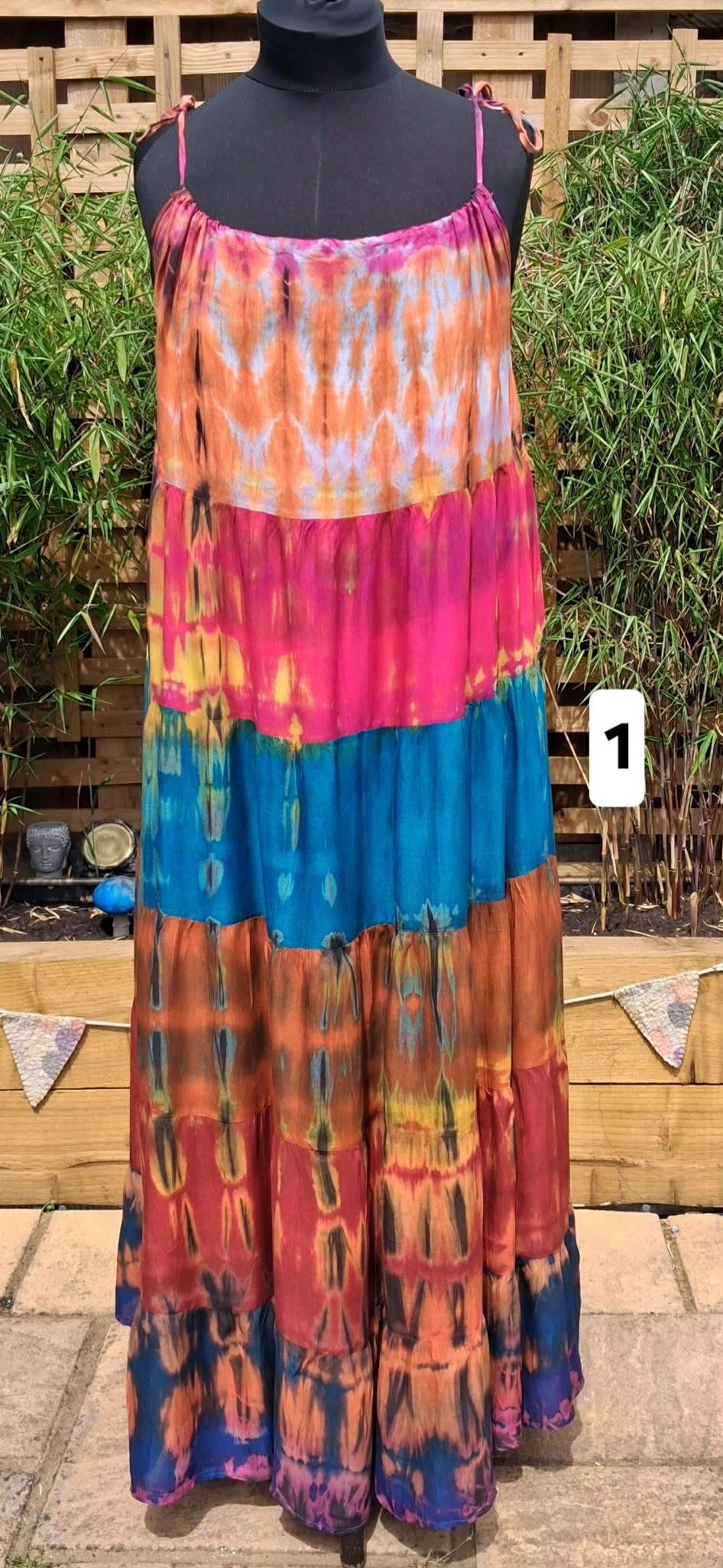 tie dye maxi dresses style 1