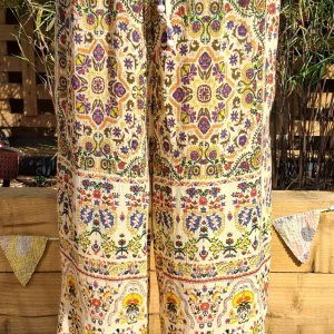 Indian print trousers
