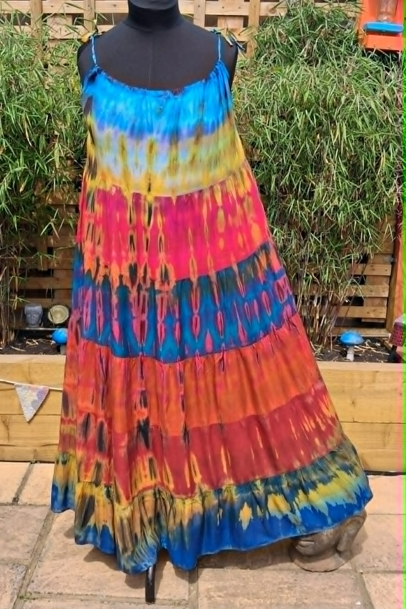 tie dye maxi dresses - Image 10