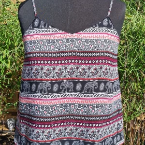 elephant print vest top (pre-loved)