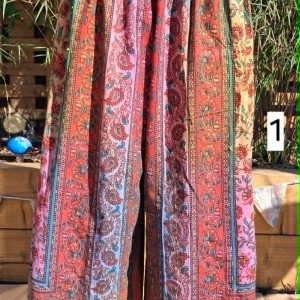 Kantha wide leg trousers style 1