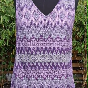 patterned vest top (pre-loved)