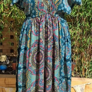 Thai mandala dresses green