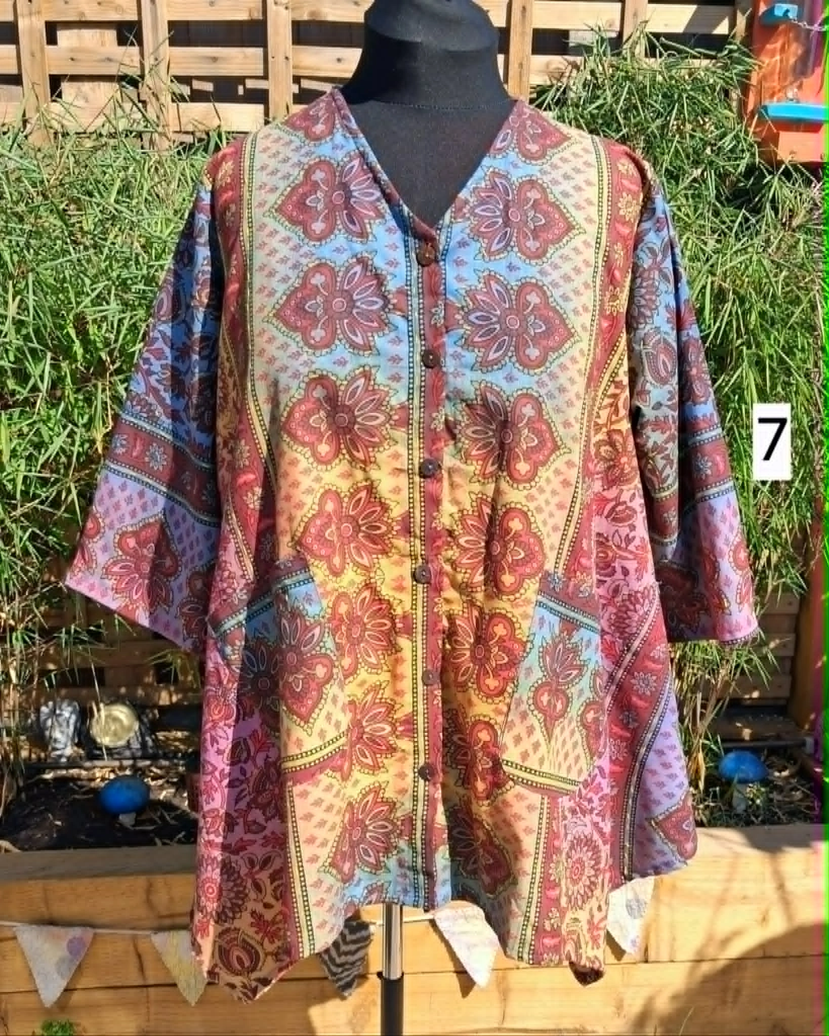Kantha floaty tops style 7
