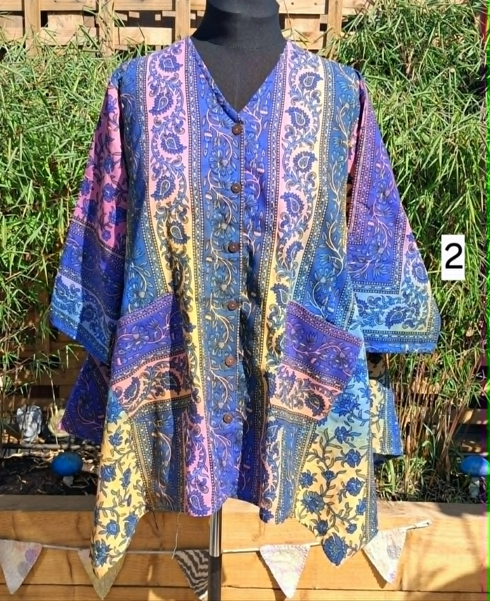 Kantha floaty tops style 2