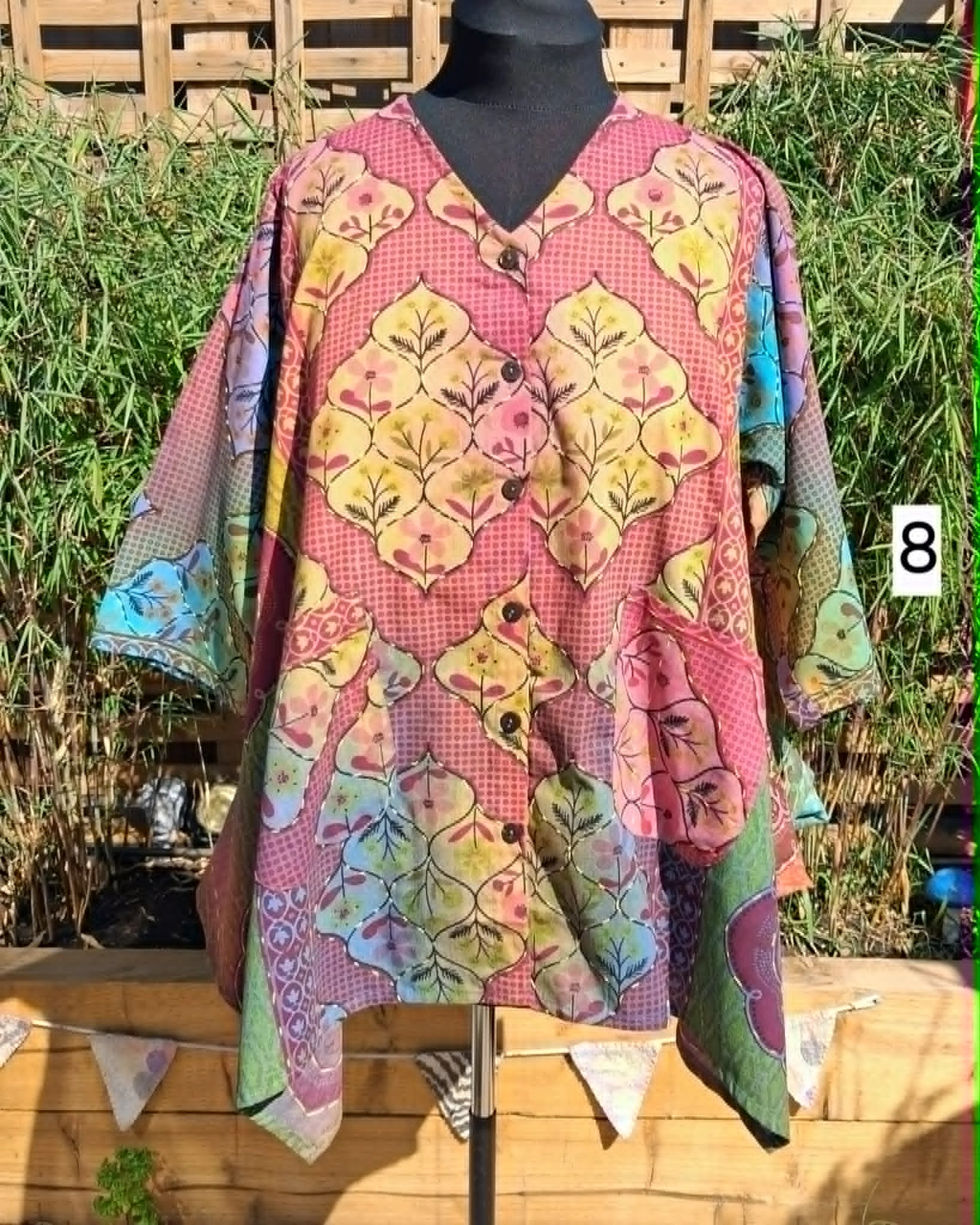 Kantha floaty tops style 8