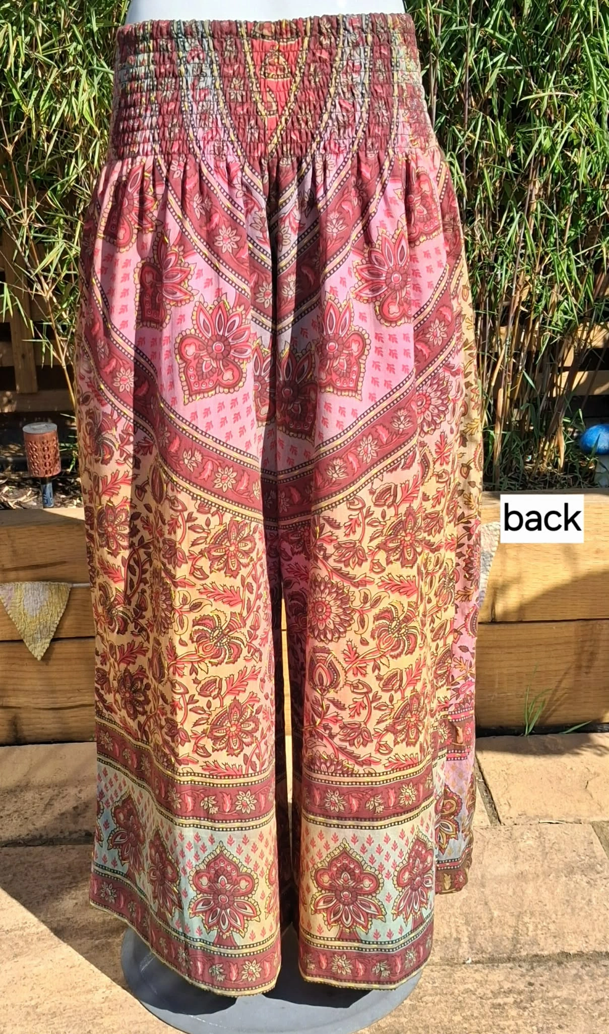 Kantha wide leg trousers - Image 9