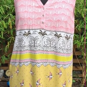 palm tree tunic (pre-loved)