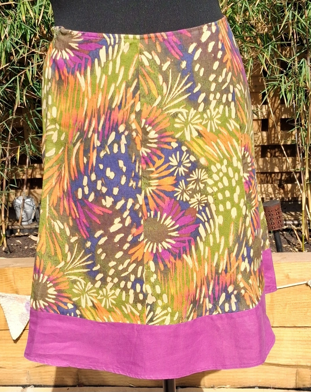 colour burst skirt (pre-loved)