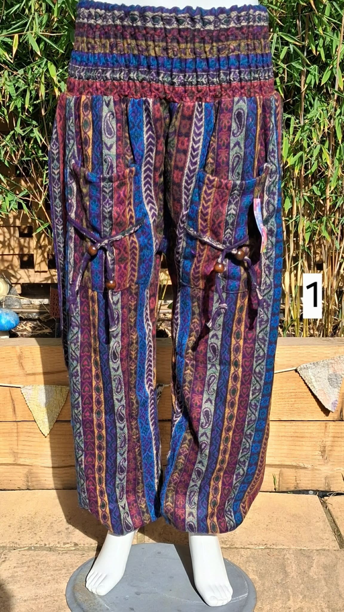 paisley blanket trousers 1