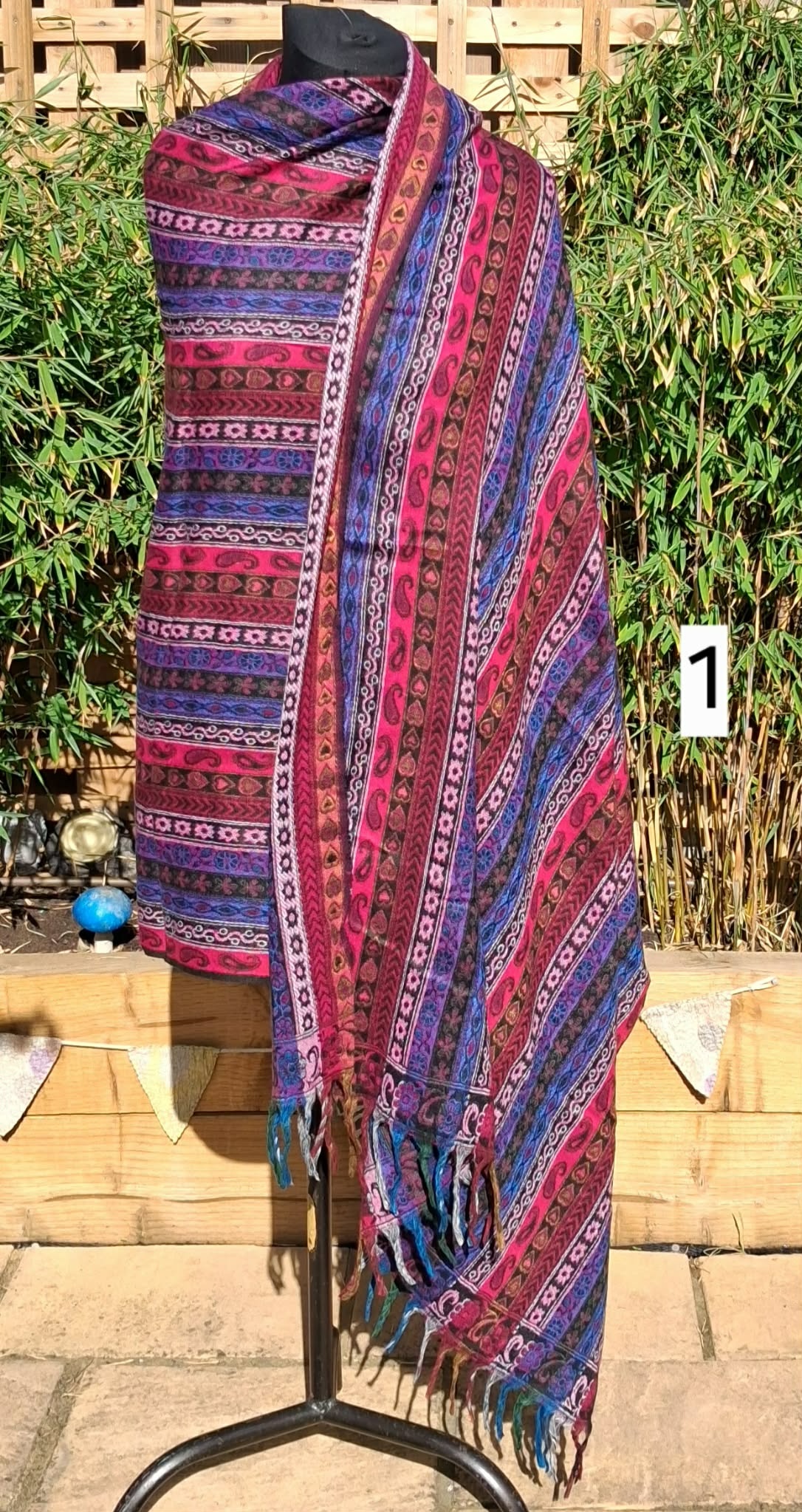 paisley blanket shawl 1