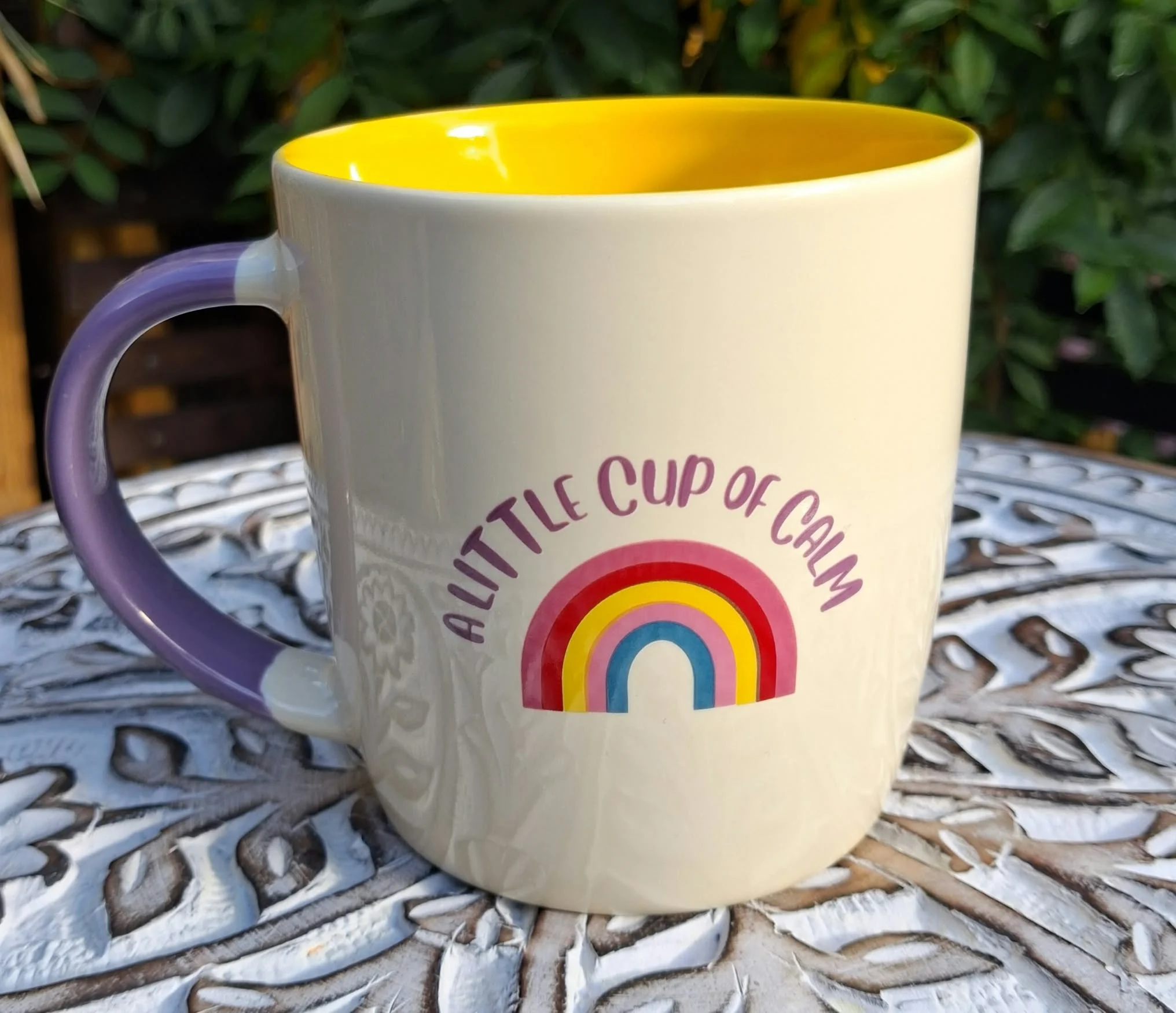 a little cup of calm mug