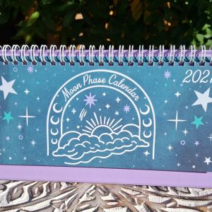 moon phase desktop calendar