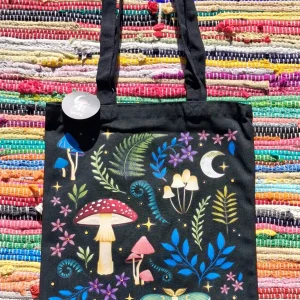 dark forest tote bag